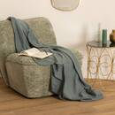Fleece-Decke Sturmblau, 125x150 cm Sturmblau