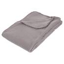 Fleece-Decke Mausgrau, 125x150 cm Mausgrau