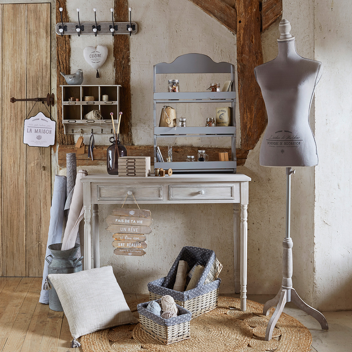 Wanddekoration zum Aufhängen "Andy" 28x38 cm Modell 1