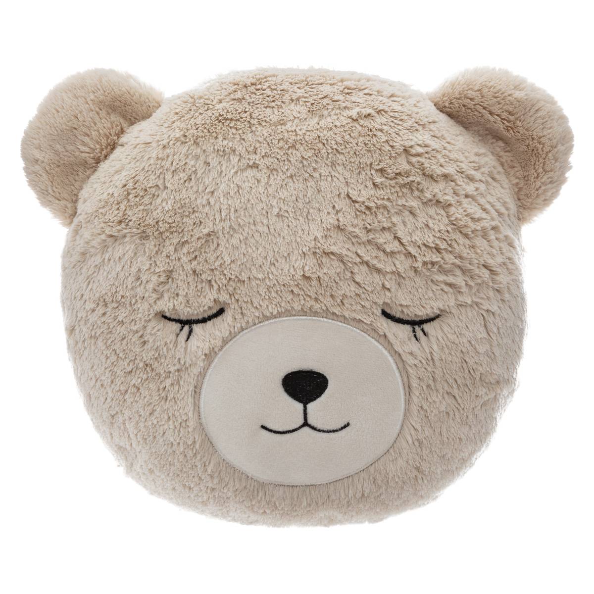 Kinderkissen Bär "Nao" Beige, D.28 cm Beige