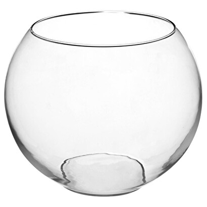 Kugelvase, glas d.25 cm