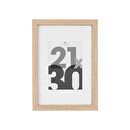 Holz-Bilderrahmen "Eva" 21x30 cm Natürliches Holz