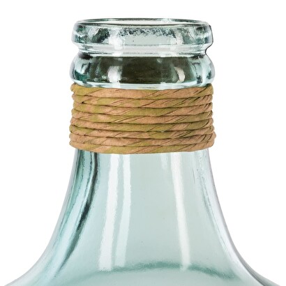 Dame-jeanne vase, glas h.43 cm