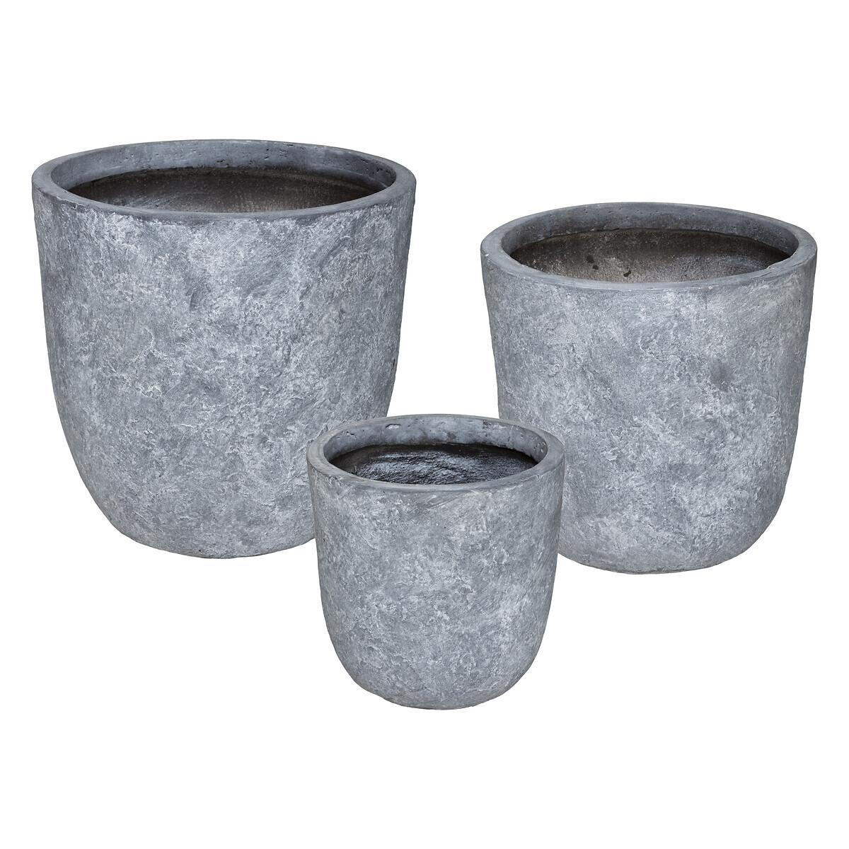 Set aus 3 Töpfen, Metall