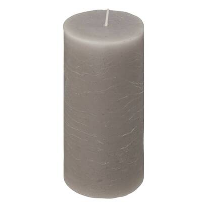 Rustikale kerze "olia" grau, 445g