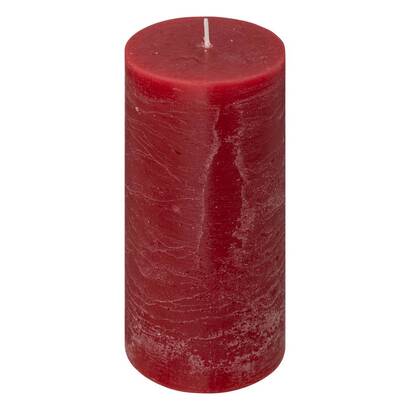 Rustikale kerze "olia" rot, 445g
