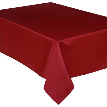 Fleckenschutz-tischdecke rot, 140x240 cm