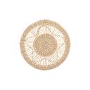 Set aus 3 Wanddekorationen "Lela" D.18/28/38 cm Natürliches Holz