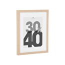 Holz-Bilderrahmen "Eva" 30x40 cm Natürliches Holz