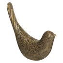Statuette "Vogel" Goldfarben, H.17 cm Gold