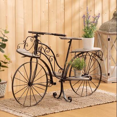 Pflanzenst&auml;nder "fahrrad" h.59 cm