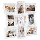 Memoboard "Suzy" Weißes Harz, 9 Fotos Weiß