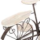 Pflanzenständer "Fahrrad" H.59 cm Schwarz