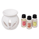 Duftlampe mit 3 Ölen Früchte, 10ml Früchte