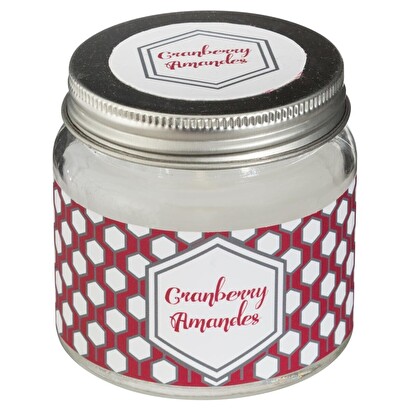 Duftkerze cranberry - mandel, 65g