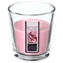 Duftkerze Rose, 90g Rosa