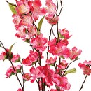 Künstlicher Kirschblütenzweig H.110 cm Rosa