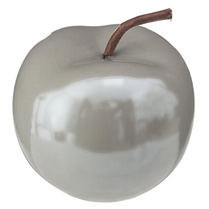 Deko-apfel, keramik h.10 cm
