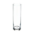 Zylindervase, "Flora", Glas H.26 cm Durchsichtig