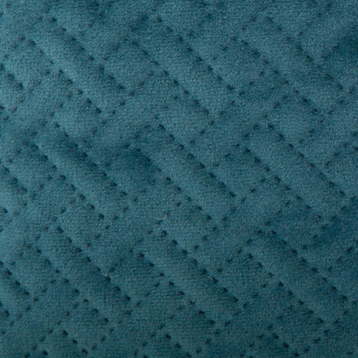 Kissen "Dolce", Samt Blau, 40x40 cm Blau
