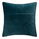 Kissen "Dolce", Samt Blau, 40x40 cm Blau