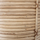 Set aus 3 T&ouml;pfen Rattan, D.24/25/34 cm Nat&uuml;rliches Holz