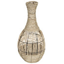 Vase, Rattan H.63 cm Beige