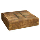 Multispielbox "Ines" Mangoholz, H.6 cm Braun