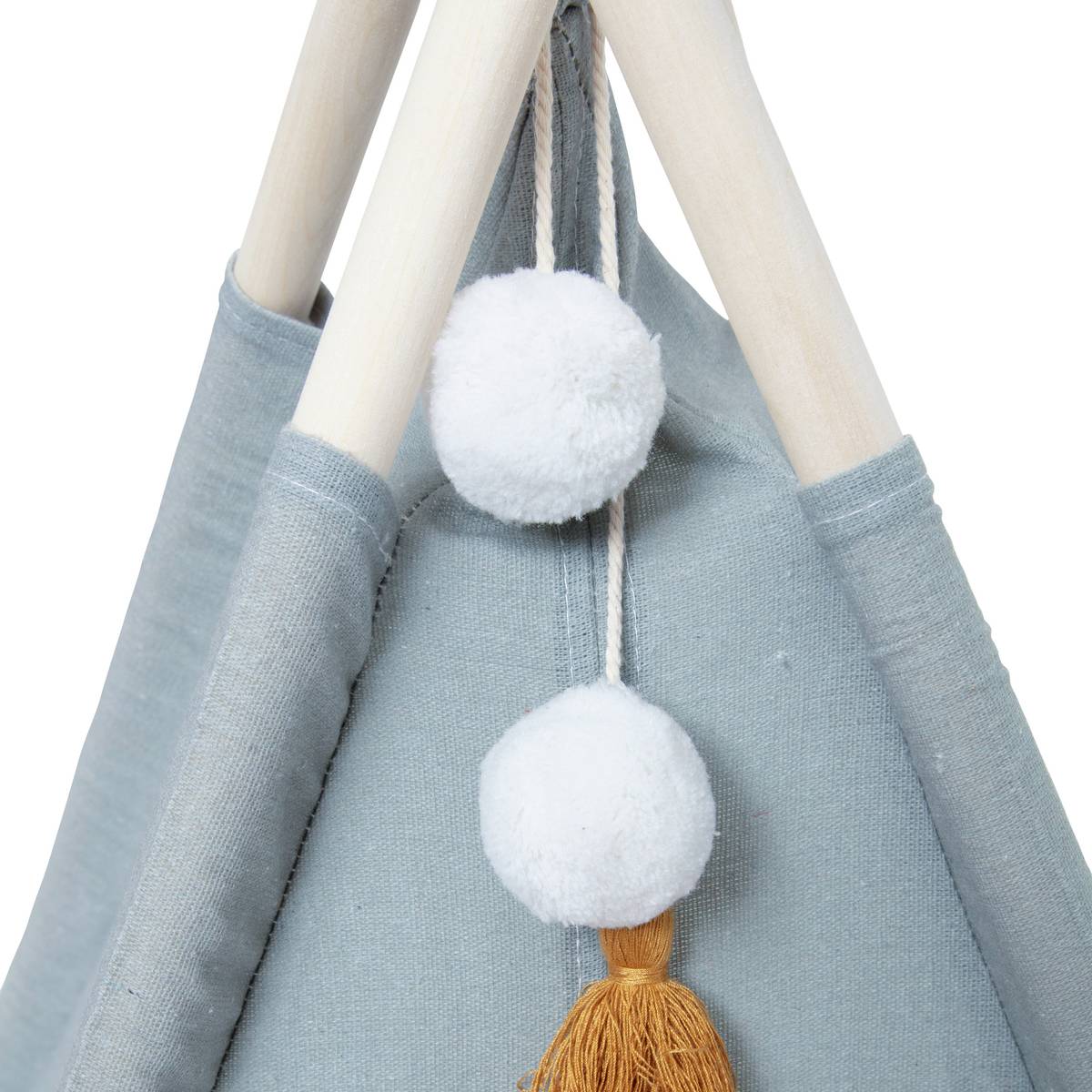 Kinder-Tipi "Wapi" Blau, H.160 cm Blau