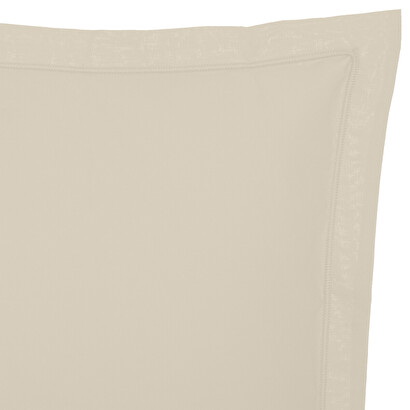 Kopfkissenbezug, baumwolle beige, 50x70 cm
