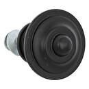 M&ouml;belkn&ouml;pfe x2 "Alana" Schwarz, D.3,4 cm Schwarz