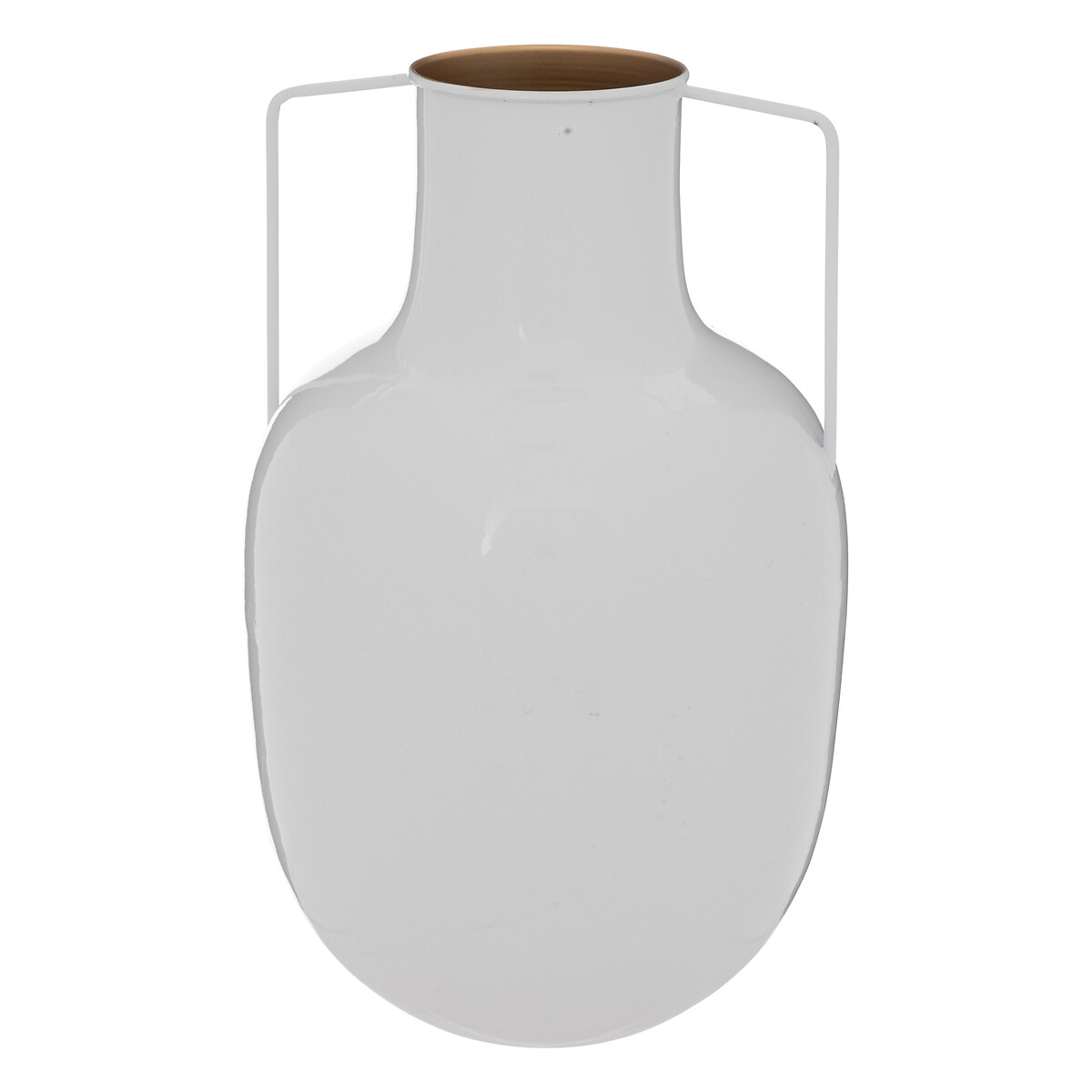 Vase Weiß, H.30,5 cm Weiß