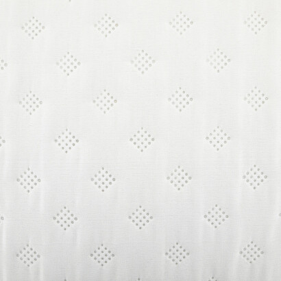 Bett&uuml;berwurf, 2 kissenbez&uuml;ge 'kalia' wei&szlig;, 240x260 cm