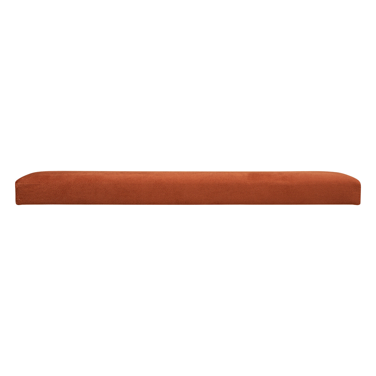 Doppelt klappbarer Pouf "Lilou" Samt, 76x38 cm Bernstein