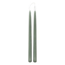 Set aus 2 Stabkerzen "Hugo" Celadon Gr&uuml;n, 70g Celadongr&uuml;n