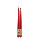 Set aus 2 Stabkerzen "Hugo" Rot, 70g Rot