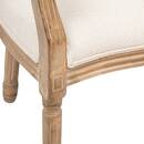 Stuhl "Cleon" Beige Leinenbeige