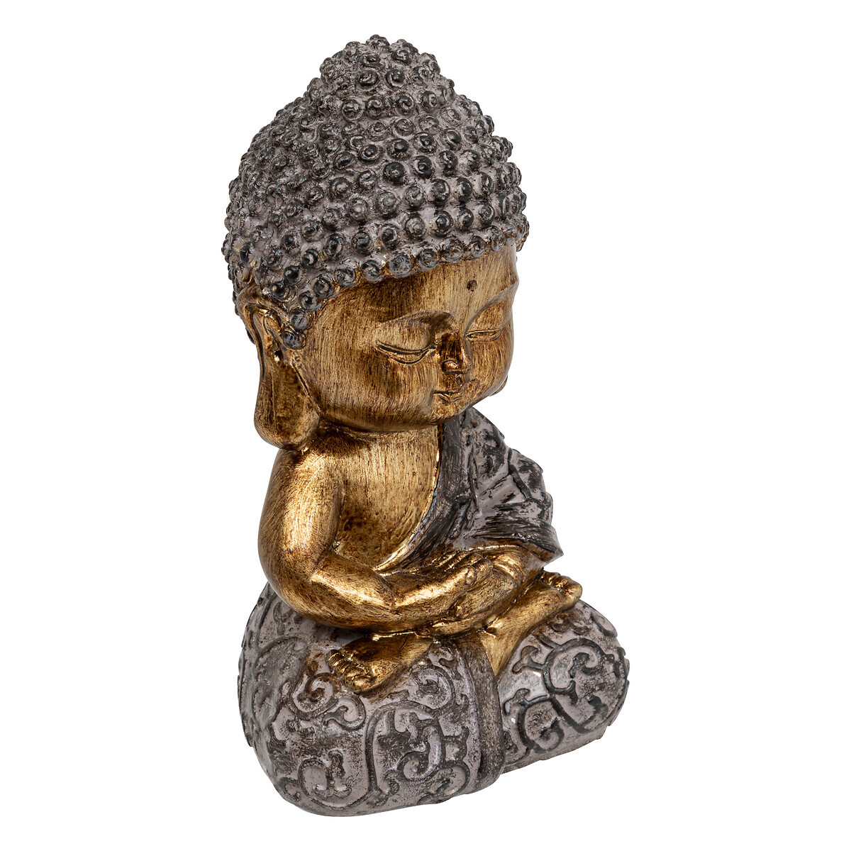 Sitzende 'Buddha'-Statue H.14 cm Modell 1