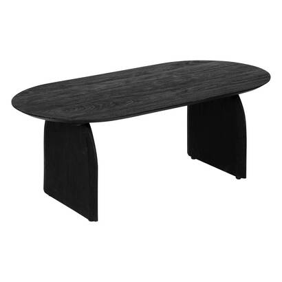 Couchtisch "isana" akazie, schwarz, 120x60 cm
