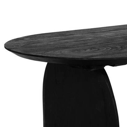 Couchtisch "isana" akazie, schwarz, 120x60 cm