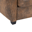 Clubsofa "Stanis" 2 Pl&auml;tze, Braun Braun