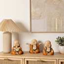 Buddha-Statue aus Harz "Baya" H.16 cm Modell 1