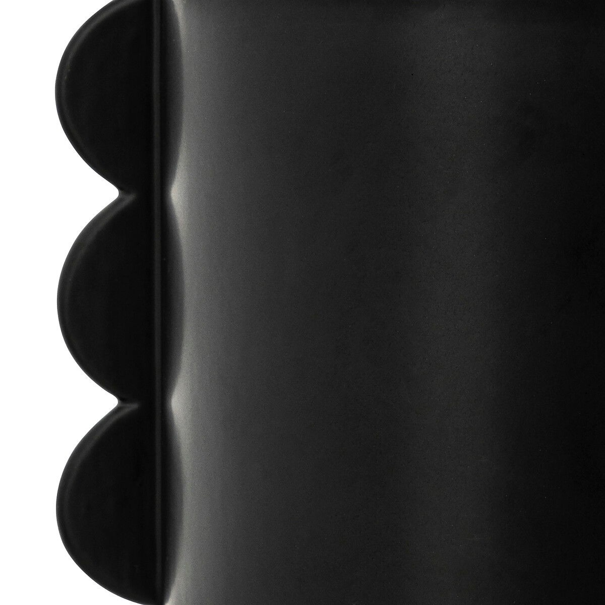 Übertopf "Hind" Keramik, H25 cm ecrufarben