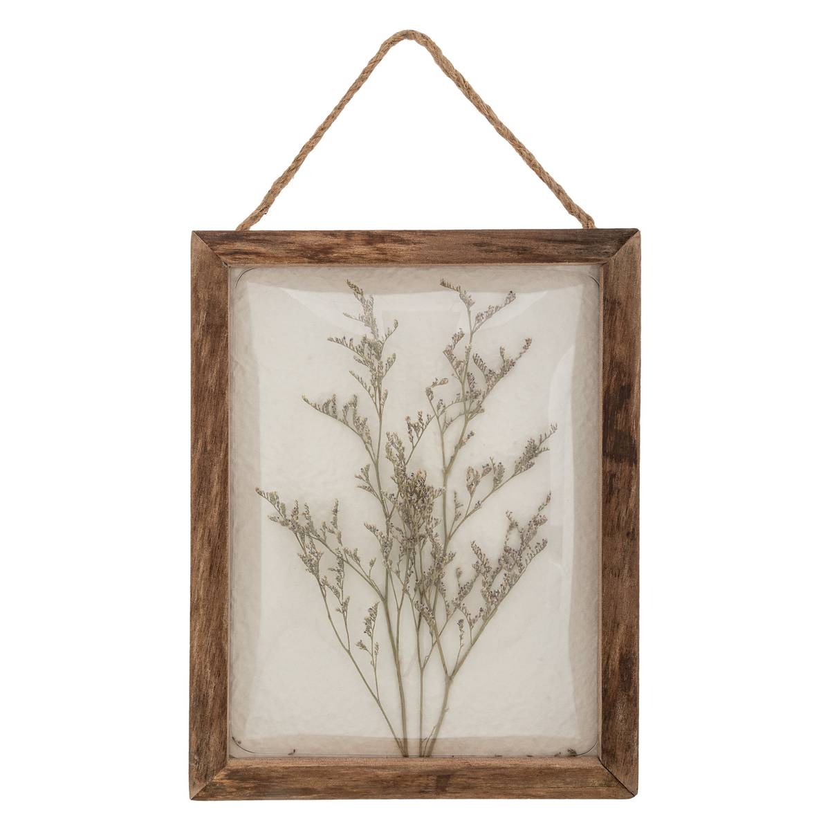 Wanddekoration Blumen "Jonas" 20x25 cm Braun 2