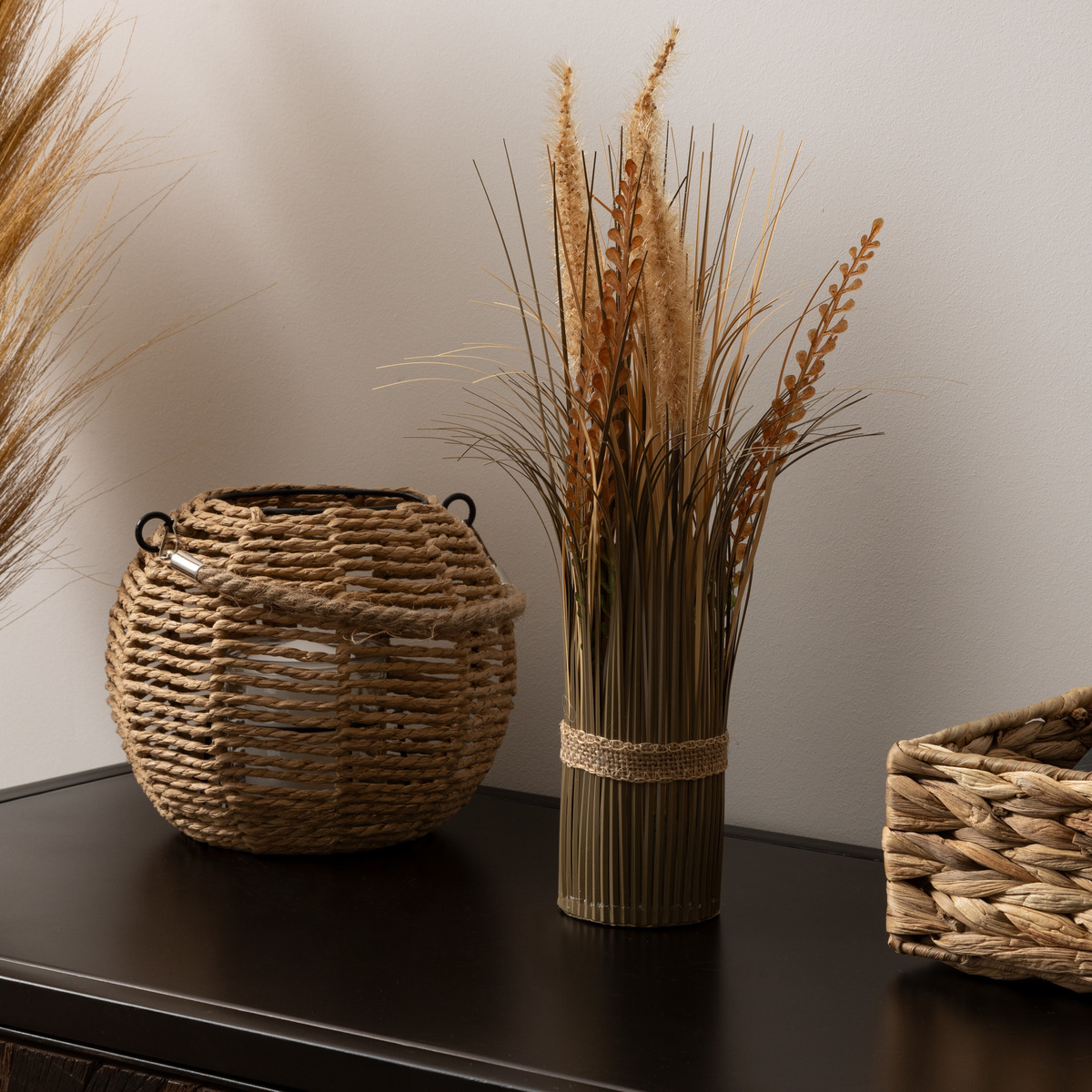 Weizenbündel "James" Beige, H.35 cm Braun
