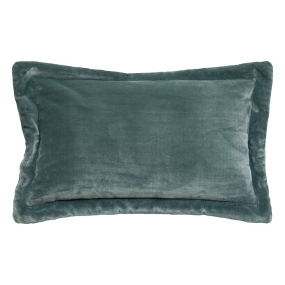 Flanellkissen "cuddly" blau, 30x50 cm