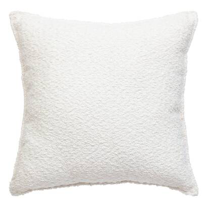 Boucle-kissen "soana" elfenbeinwei&szlig;, 45x45 cm