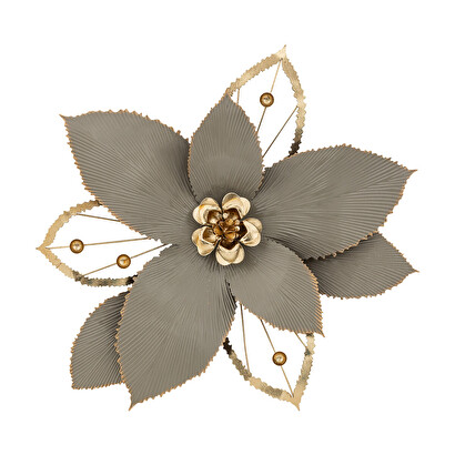 Wanddekoration "marjorie" gold, 54x56 cm