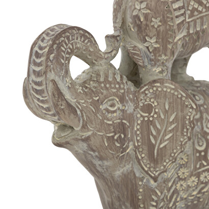 Deko-elefant 'abou' h. 31,5 cm
