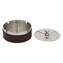 Metallaschenbecher "Jule" Braun, D.10 cm Braun